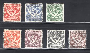 Surinam #C1-C7   VF, Used, Allegory of Flight .....  6120196