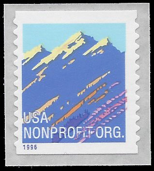 #2904a 5c Non Profit Org. Coil Single 1996 Mint NH
