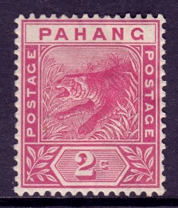 Malaya (Pahang) - Scott #12 - MH - Paper adhesion/rev. - SCV $5.50