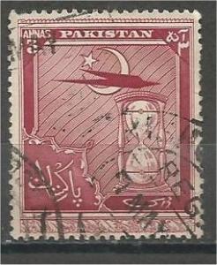 PAKISTAN, 1951, used 3a, Fourth anniversary of independence, Scott 56