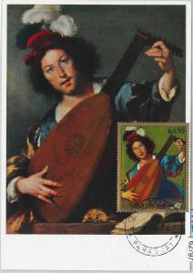 62797 - PARAGUAY - POSTAL HISTORY: MAXIMUM CARD 1972 - ART: STROZZI Music