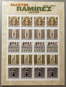 U.S. 2015 #4968-72 Sheet, Martin Ramirez, MNH.