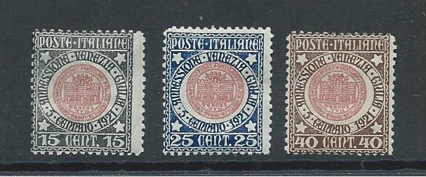 Italian 130-2 MH set, CV $21.75