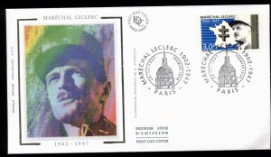 France 1997 Marshal leclerc FDC