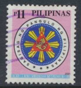 Philippines Sc# 2747 Used  Seal  inscribed 2001    see details & scan