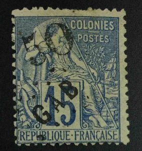 MOMEN: FRENCH GABON SC #4 1886 MINT OG H LOT #62682