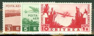 KN: Eritrea C7-16 mint CV $122.85; scan shows only a few
