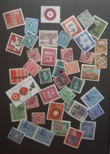 GERMANY Vintage Used Stamp Lot T4843