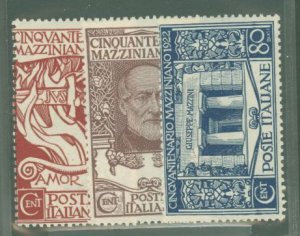 Italy #140-142  Single (Complete Set)