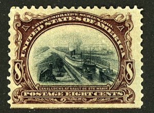 U.S. #298 MINT OG HR