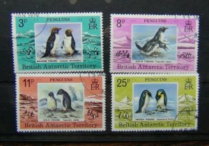 British Antarctic Territory 1979 Penguins set VFU