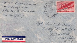 United States A.P.O.'s 6c Transport c1943 U.S. Army Postal Service, A.P.O. [8...