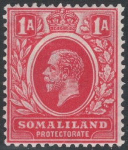 Somaliland 1921 King George V 1a Scott # 65 MH