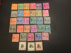 ICOLLECTZONE US 803-834 VF NH Complete set