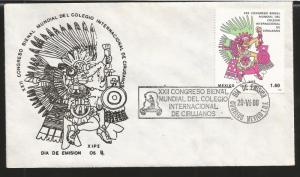 J) 1980 MEXICO, XXII INTERNATIONAL BIENNIAL CONGRESS INTERNATIONAL COLLEGE OF SU