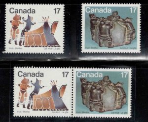 CANADA Scott 835-836a MNH** Inuit Set