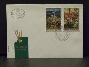 5943   Yugoslavia   FDC's #  1275,1276,1277,1278,1279,1280   CV$ 15.00