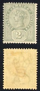 Jamaica SG28 2d Green M/M cat 42 pounds