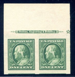 US SCOTT #343 PAIR MINT-GEM-OG-NH GRADED 100 W/ PSE CERT SMQ $275