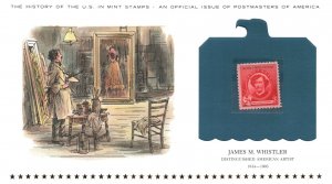 THE HISTORY OF THE U.S. IN MINT STAMPS JAMES M. WHISTLER