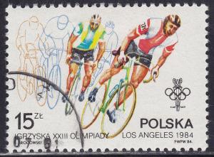 Poland 2619 Olympic Cycling 1984