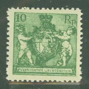 Liechtenstein #59a  Single