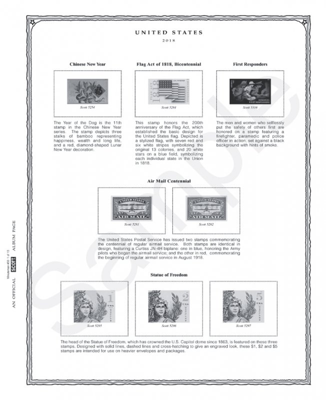 2018 Scott Minuteman Album Supplement