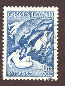 Greenland  SC# 45   Used 