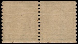 U.S. #496a MNH Pair w/ Crowe Certificate