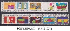 CANADA - 1970 CHRISTMAS - 10V - MINT NH