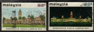 MALAYSIA Scott 96-97 Used  stamp set
