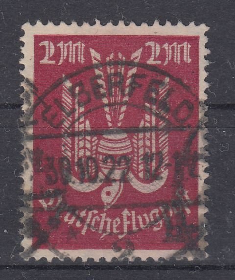 Germany 1922 Sc#C9 VAR Mi#216 b shade used expertised BPP (DR1894)