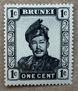 Brunei 1952 1c Sultan, unused. Scott 83, CV $0.25.   SG 100