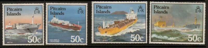 PITCAIRN ISLANDS SG273/6 1985 SHIPS MNH