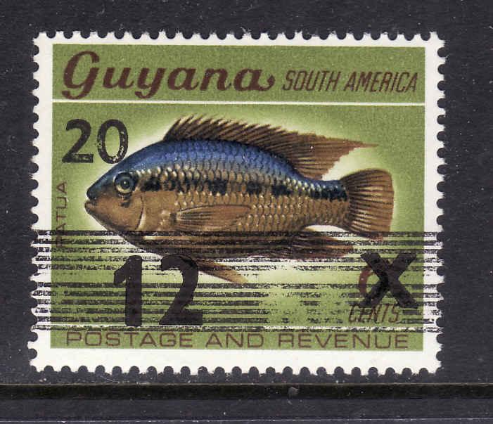 Guyana-Scott#994a-unused NH-Fish-Marine Life-198