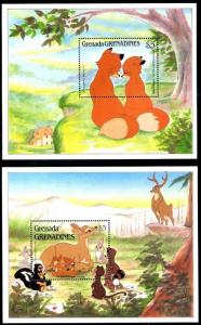 Grenada Grenadines Disney Characters classic fairy tails Dalmatinos Dumbo x7854