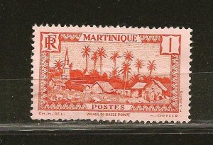 Martinique SC#133 Village Mint Hinged