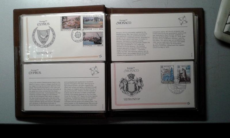 Europa First Day Cover Collection 1977