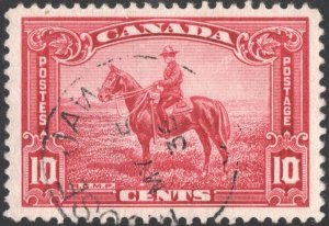 Canada SC#223 10¢ R. C. M. P. Horseman (1935) Used