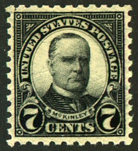 U.S. #588 MINT OG NH