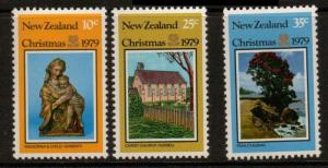 NEW ZEALAND SG1204/6 1979 CHRITMAS MNH