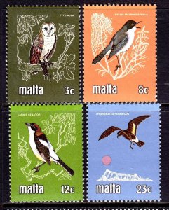 Malta 1981 Birds Complete Mint MNH Set SC 580-583