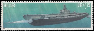 #3377 $3.20 Gato Class Submarines Booklet Single 2000 Used