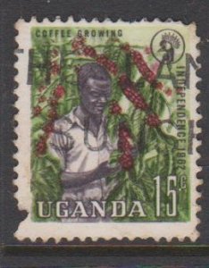 Uganda Sc#85 Used