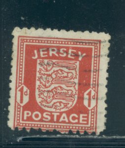 Jersey N2 Used MNH cgs (7