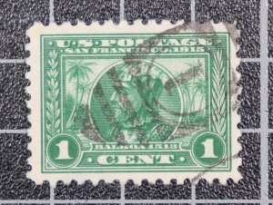 Scott 401 1 Cent Balboa Used Nice Stamp SCV $7.00