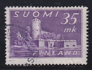 Finland 280 Castle in Savonlinna 1949