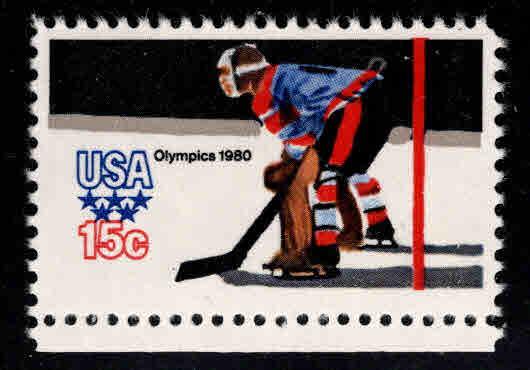 USA Scott 1798 ice Hockey stamp