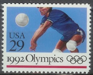2639 Olympic Volleyball MNH single