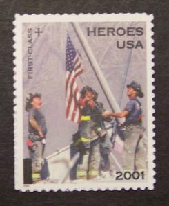 # B2 MNH (34c + 11c) Heroes of 2001 (5069)